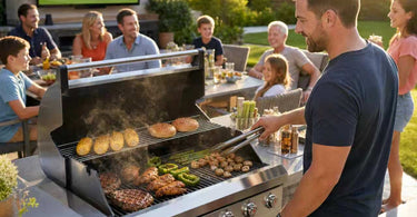 Flintex Dual Fuel Griddle Grill Combo | Premium 860 Sq.In Outdoor Grill for 2026 World Cup US Backyard & Tailgate Feasts