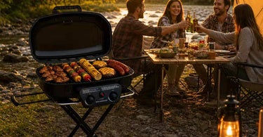 Best Flintex 2-in-1 Griddle & Grill Combo | Ideal Portable Grill for 2026 World Cup US Tailgates & Outdoor Camping
