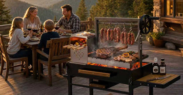 Best Flintex Argentine Santa Maria Grill | Premium Open-Fire Wood & Charcoal Grill for US Backyards